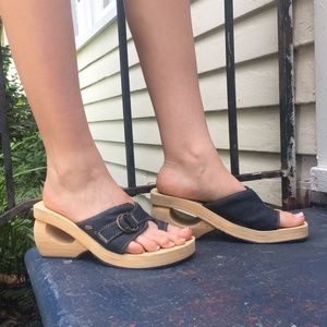 Sketcher's Vintage Cali Denim Platform Shoes